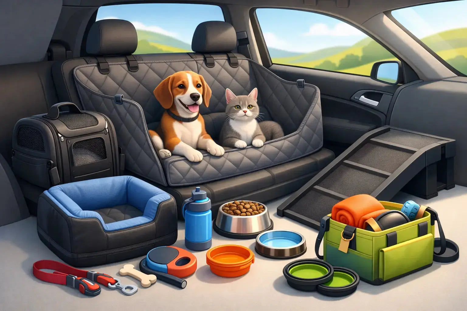 Best Pet Travel Accessories for Car Rides