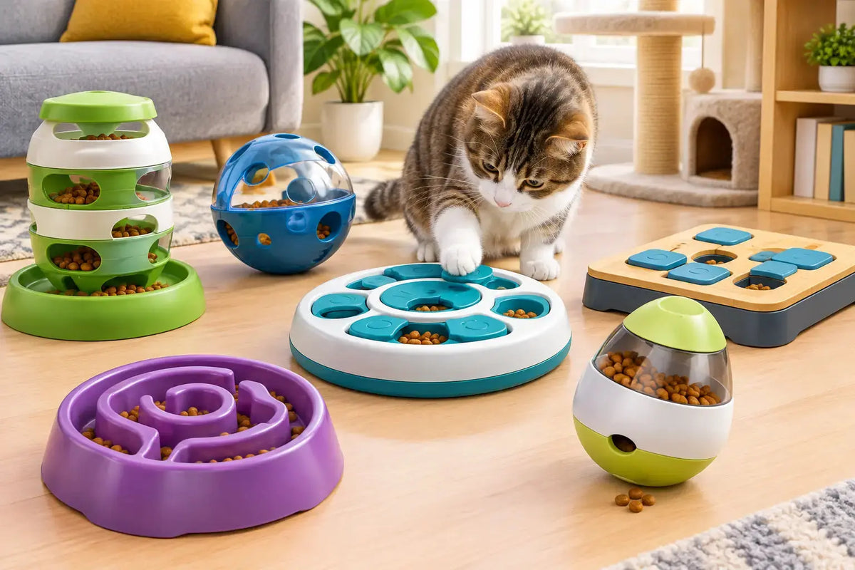 7 Best Interactive Feeders for Cats at Home