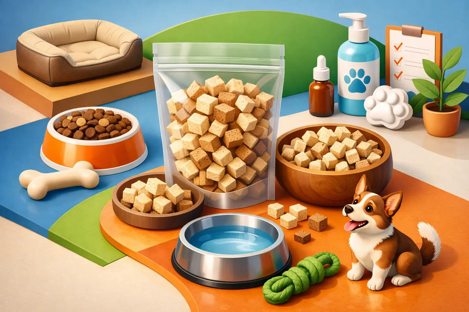 How Freeze Dried Dog Treats Fit Daily Care