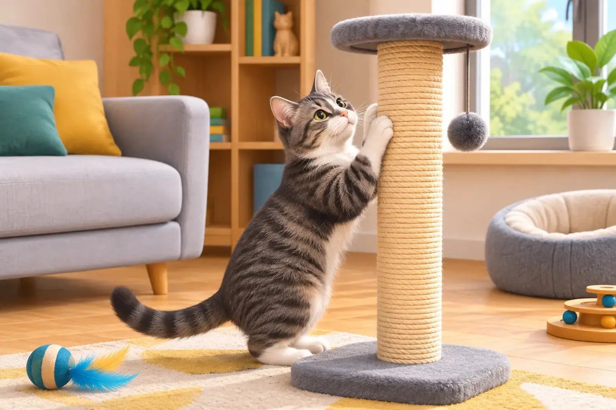 Why Do Cats Need Scratching Posts at Home?