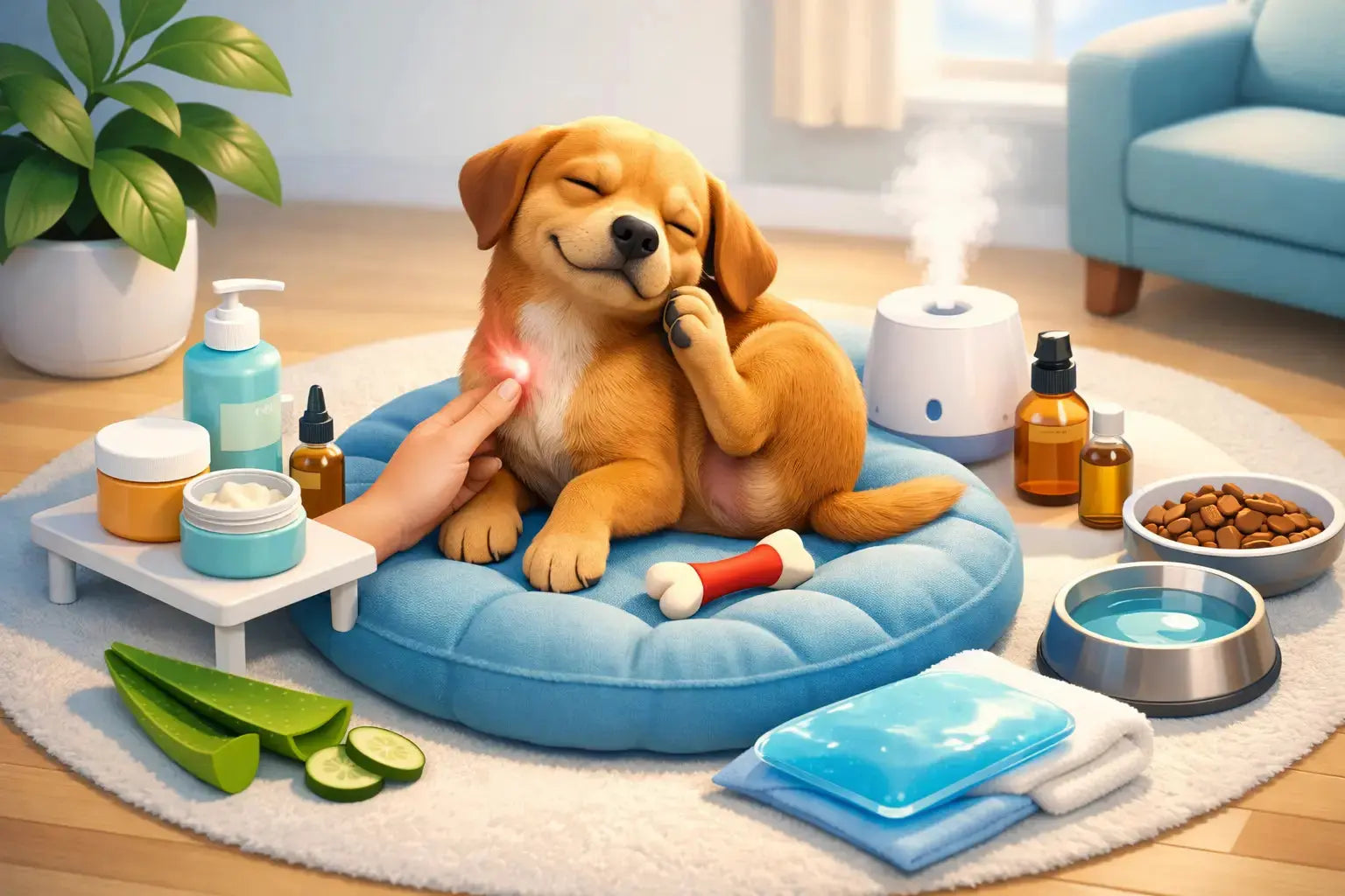 How to Soothe Itchy Dog Skin at Home