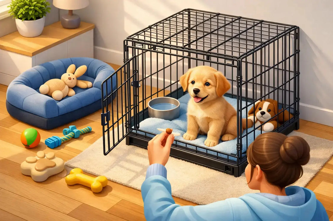 How to Crate Train a Puppy the Gentle Way