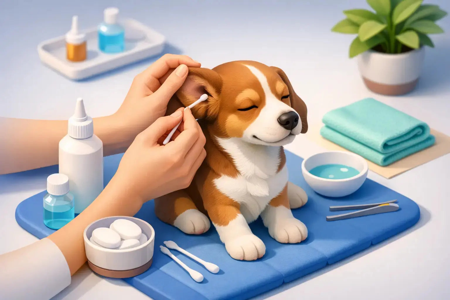 How to Clean Dog Ears Safely and Gently at Home