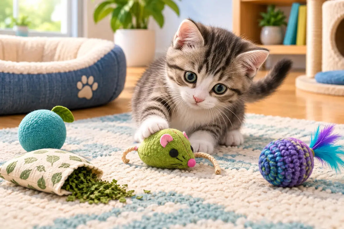 Catnip Toys for Kittens and When to Start