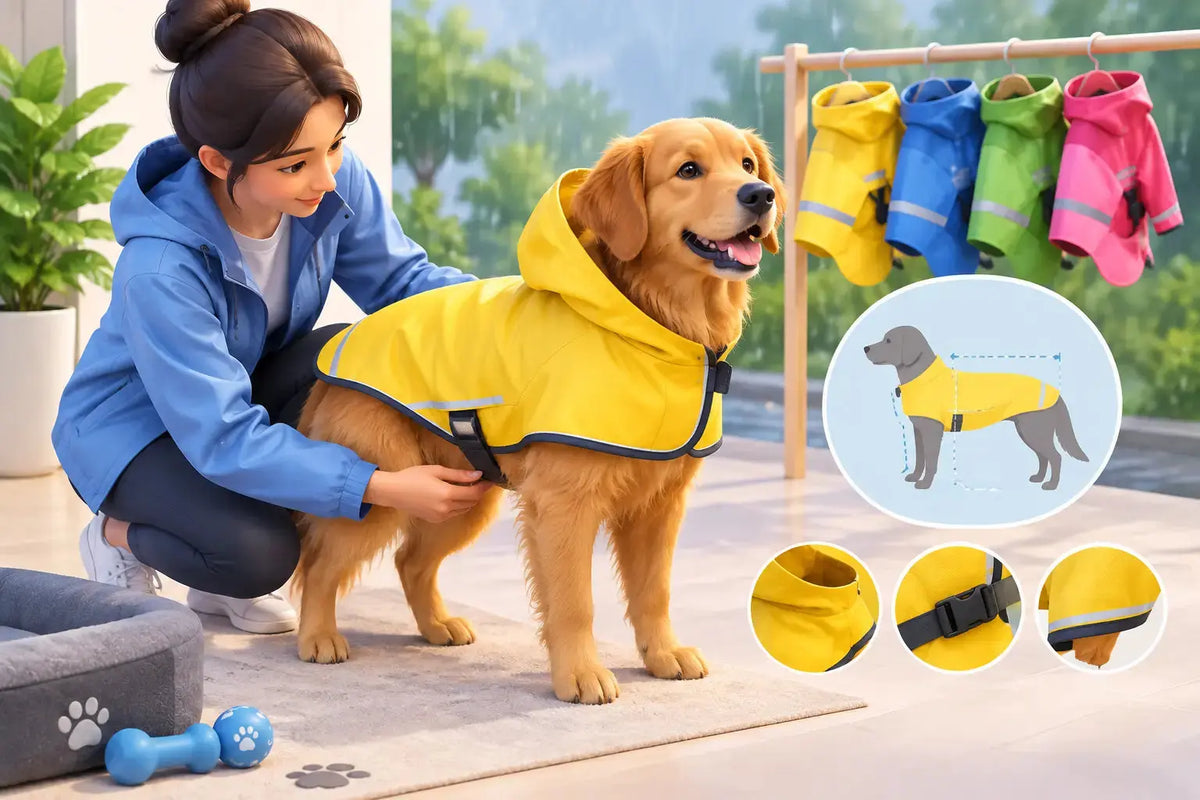 How to Choose Dog Raincoats That Really Fit