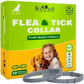 Flea & Tick Collar for Dogs 6-Month Protection Essential Oil 2 Count by Zamzamas
