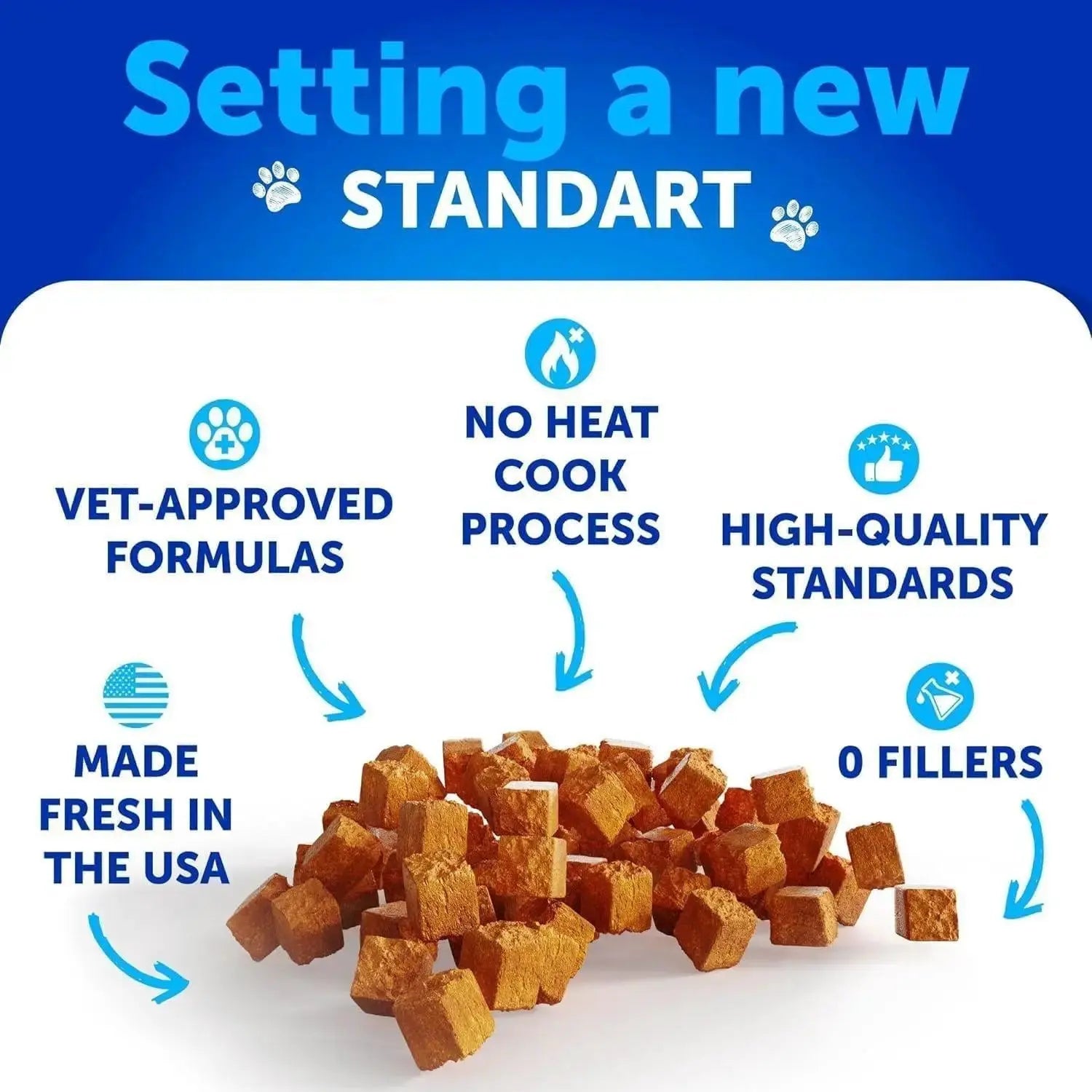 Flea & Tick Chews for Cats & Kittens 135 Count Daily Oral Skin & Coat by Zamzamas
