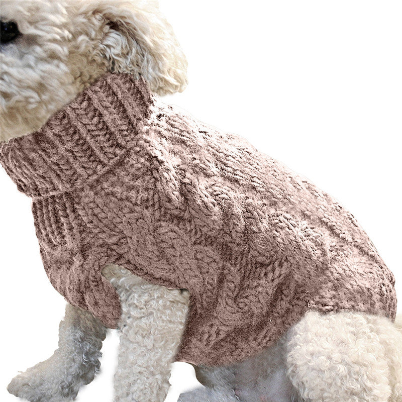New Pet Sweater Dog Clothes Pet Supplier Winter Warm Clothing Pet Zen