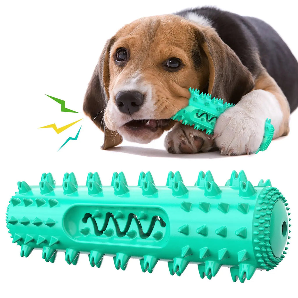 Pet Supplies Vocal Pet Dog Teething Stick Cleaning Dog Toothbrush Vent Chewing Dog Toy - FurrBaby Necessities