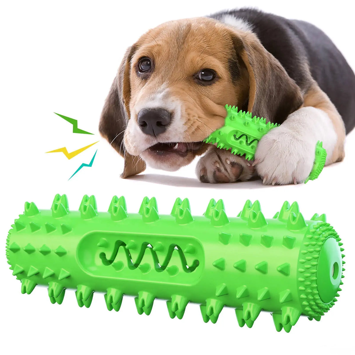 Pet Supplies Vocal Pet Dog Teething Stick Cleaning Dog Toothbrush Vent Chewing Dog Toy - FurrBaby Necessities