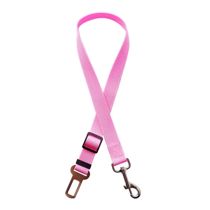 Adjustable Pet Cat Dog Car Seat Belt Pet Seat Vehicle Dog Harness Lead Clip Safety Lever Traction Dog Collars Dogs Accessoires Pets Products - FurrBaby Necessities