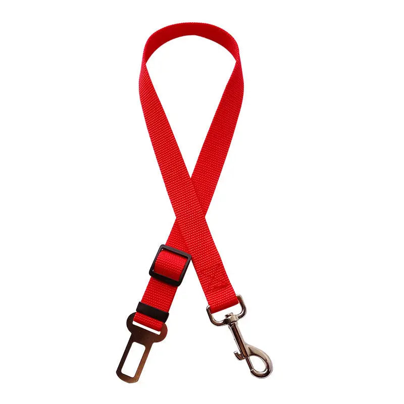 Adjustable Pet Cat Dog Car Seat Belt Pet Seat Vehicle Dog Harness Lead Clip Safety Lever Traction Dog Collars Dogs Accessoires Pets Products - FurrBaby Necessities