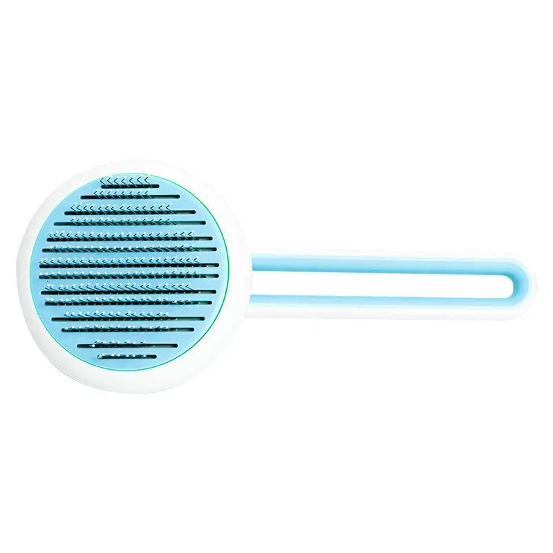 Pet Dog Hair Remover Cat and Dog Grooming Brush Tool Automatic Massage Comb Round Hair Brush For Cats and Dogs Pet Supplies FLIPSTYLEZLLC