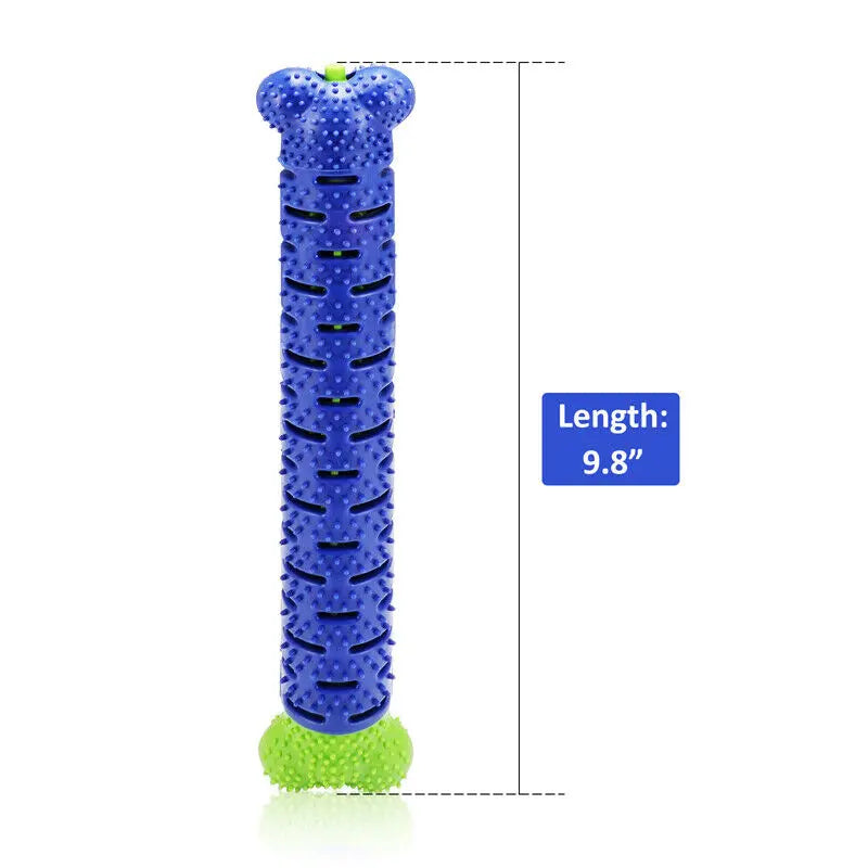 Dog Chew Toys Toothbrush Pets Molar Tooth Cleaning Brushing Stick Doggy Silicone - FurrBaby Necessities