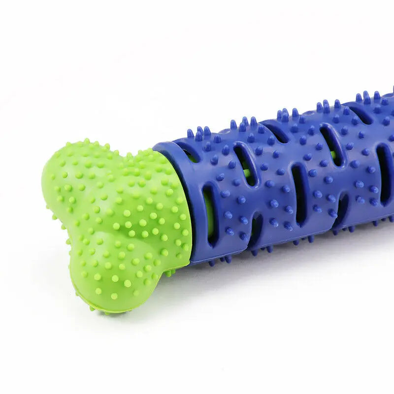 Dog Chew Toys Toothbrush Pets Molar Tooth Cleaning Brushing Stick Doggy Silicone - FurrBaby Necessities