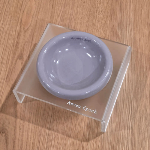Aevan Epoch | Frosted Acrylic Pet Bowl Stand Pet Supply Collective