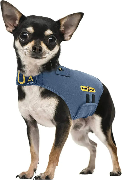3-in-1 Dog Anxiety Vest with Music & Aromatherapy Calming Coat XXS–XXL Wags & Whiskers Pet Supply