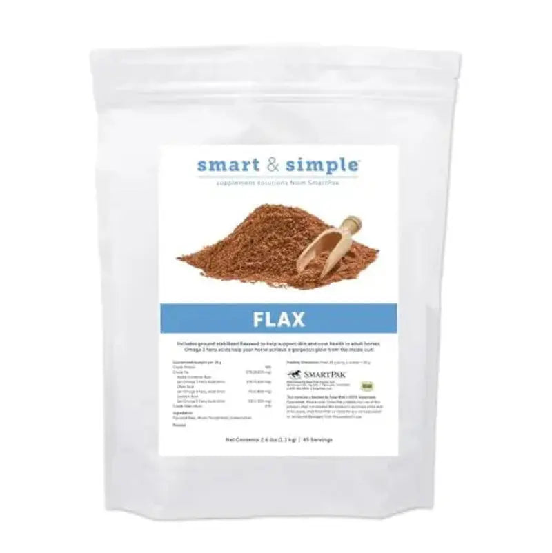 SmartEquine Smart & Simple Flax, 2.6 lb, 45 Servings - FurrBaby Necessities