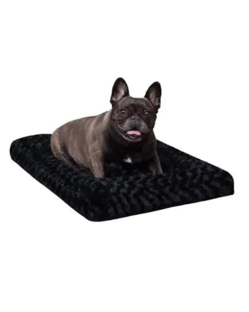 KSIIA Washable Dog Bed Dog Crate Bed Deluxe Plush Pet Mat by KSIIA