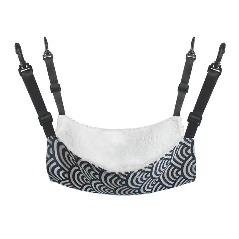 Lamb Fleece Cat Hanging Beds Pets Cage Hammock Bed For Kitten Hanging Seat Indoor Durable Winter Cat Bed Kitty Nest Puppy Cushion Pet Products Sochenda
