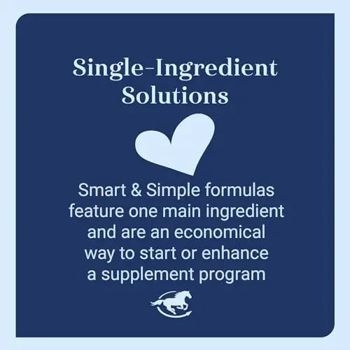 SmartEquine Smart & Simple Flax, 2.6 lb, 45 Servings - FurrBaby Necessities