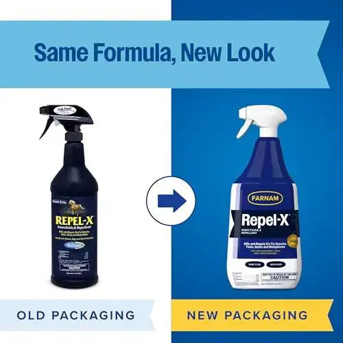 Farnam Repel-X Ready-to-Use Horse Fly Spray for Horses, 32 Fl Oz by Farnam