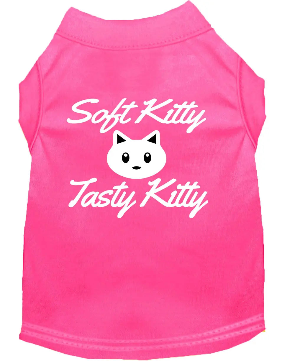 Pet Shirt "Soft Kitty, Tasty Kitty" As You Wish Apparel
