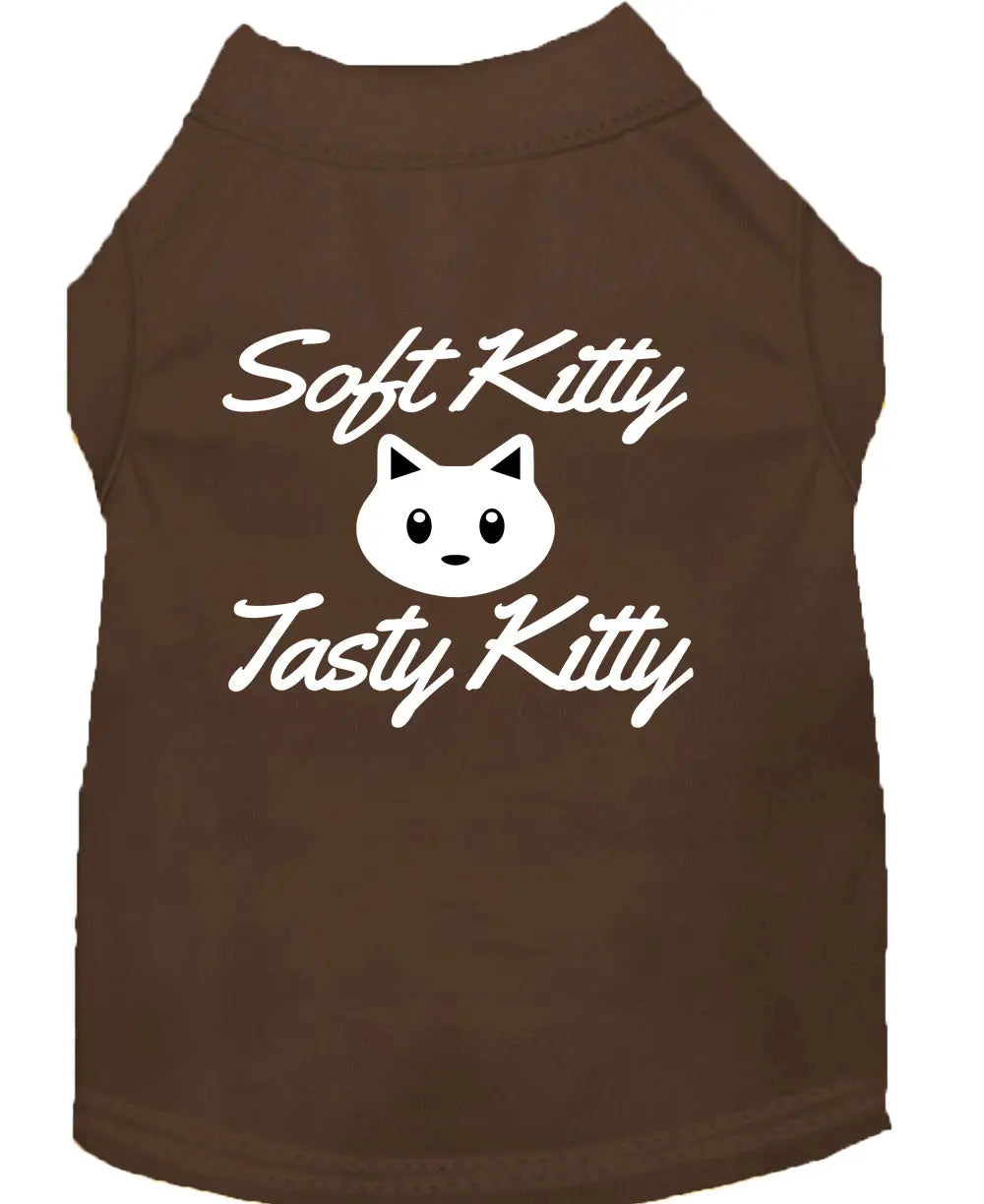 Pet Shirt "Soft Kitty, Tasty Kitty" As You Wish Apparel