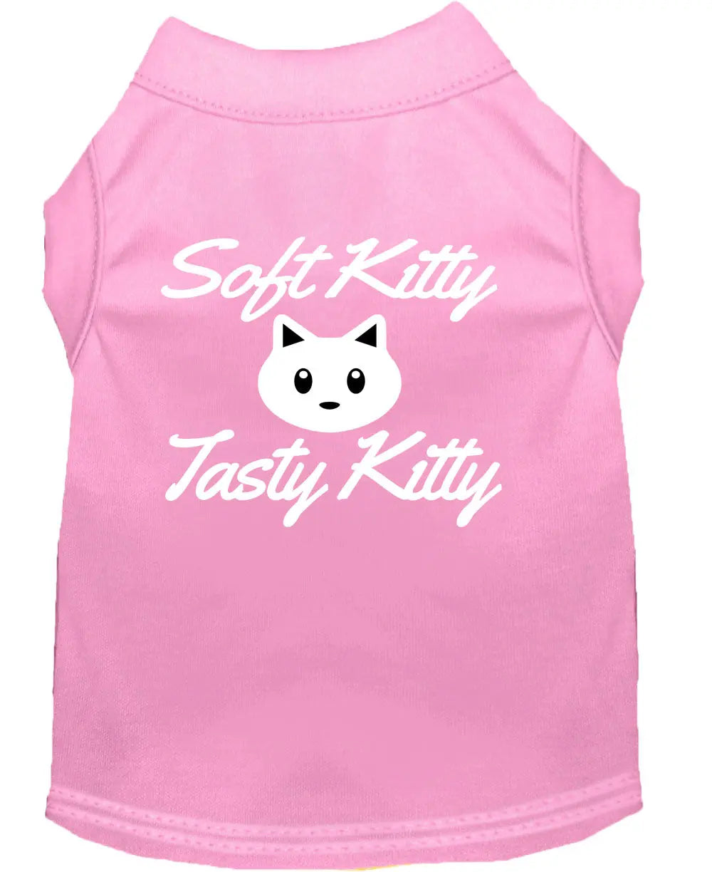 Pet Shirt "Soft Kitty, Tasty Kitty" As You Wish Apparel
