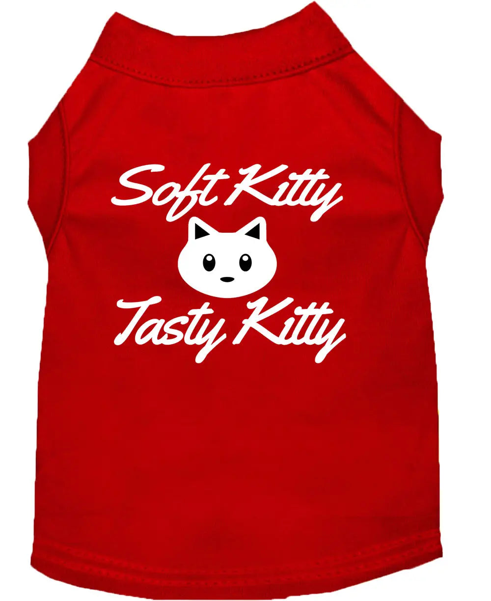 Pet Shirt "Soft Kitty, Tasty Kitty" As You Wish Apparel