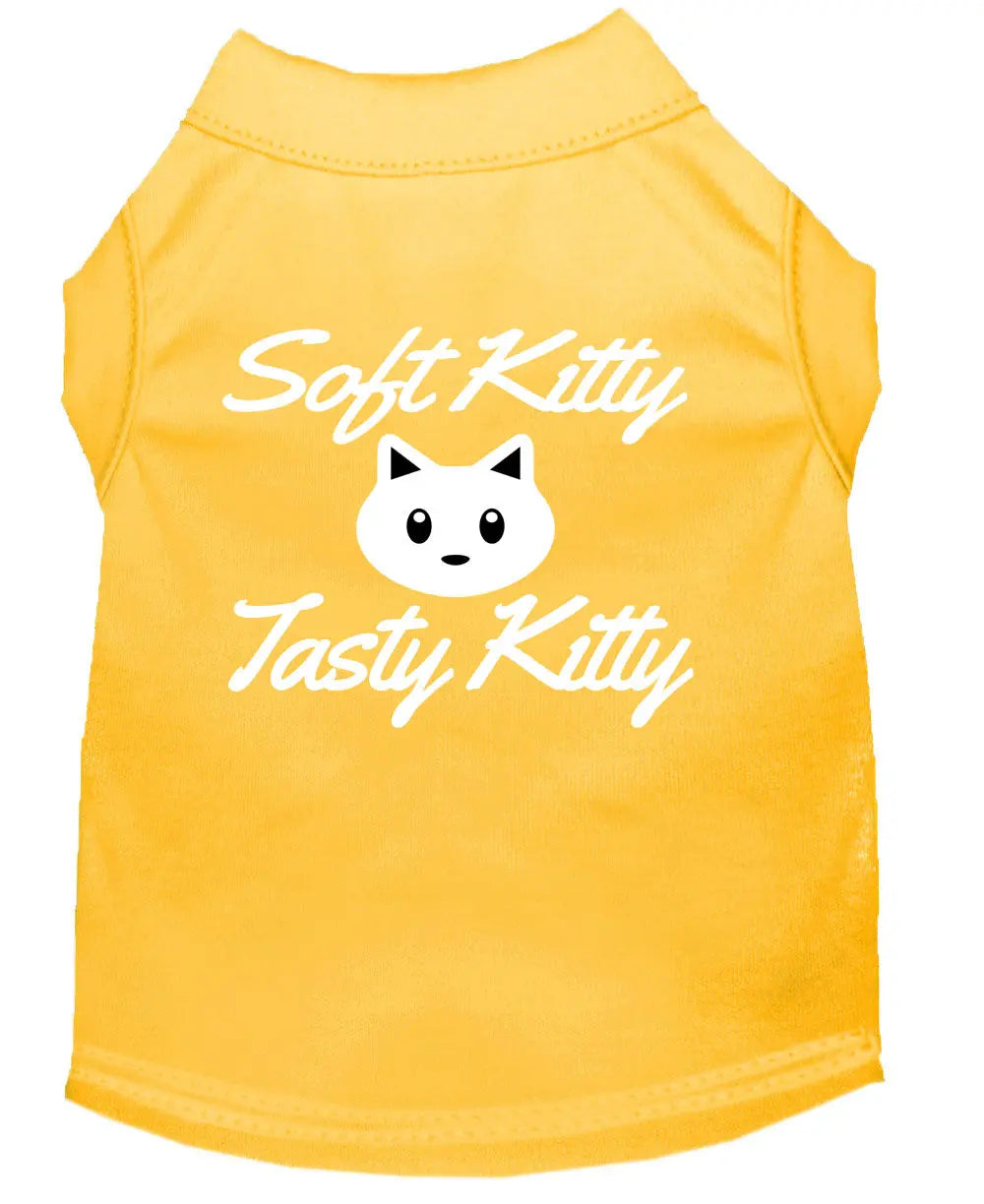 Pet Shirt "Soft Kitty, Tasty Kitty" As You Wish Apparel