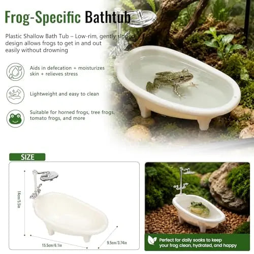 Frog Tank Accessories Set – Complete Tree Frog Habitat Kit - FurrBaby Necessities