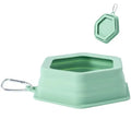 No Splash Dog Travel Bowls for Cars, Spill Proof Collapsible Dogs Water and Food Feeder Dispenser Integrated Molding Portable Cat Dish for Pet Vehicle Road Trips by SLSON