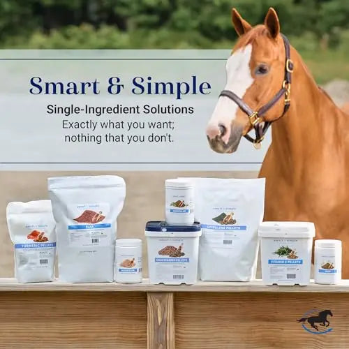 SmartEquine Smart & Simple Flax, 2.6 lb, 45 Servings - FurrBaby Necessities