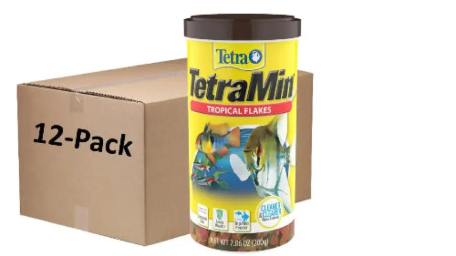 TetraMin Nutritionally Balanced Tropical Flake Food for Tropical Fish by Tetra