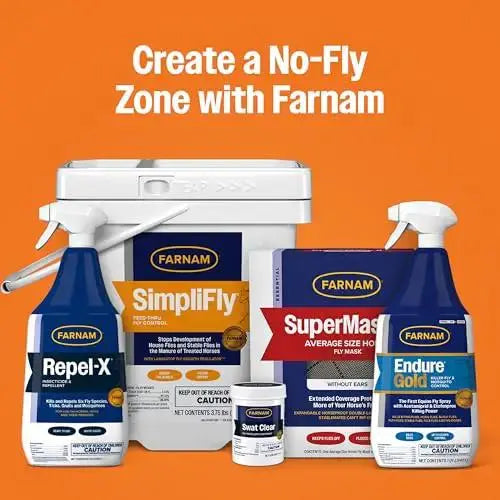Farnam Repel-X Ready-to-Use Horse Fly Spray for Horses, 32 Fl Oz by Farnam