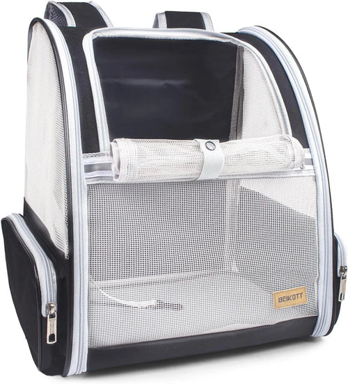 Cat Carrier Backpack Ventilated Pet Carrier for Cats Dogs Small Pets Wags & Whiskers Pet Supply