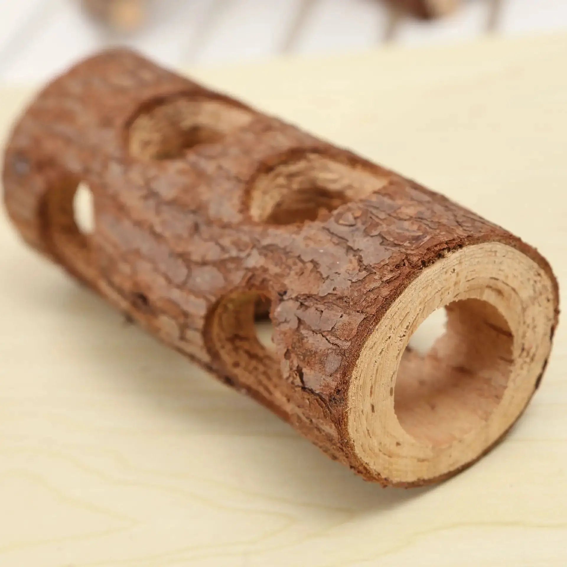 Hamster Solid Wood Pipe Bird Platform Rabbit Molar Dogs And Cats Toy Tree Tube by Sell My Stuff
