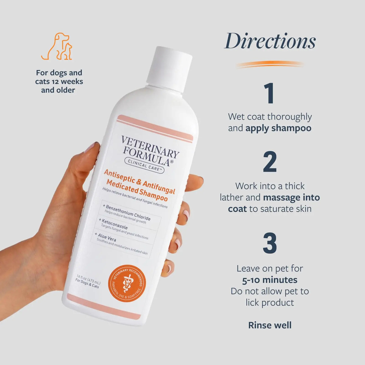 Veterinary Formula Clinical Care Antiseptic & Antifungal Spray - FurrBaby Necessities