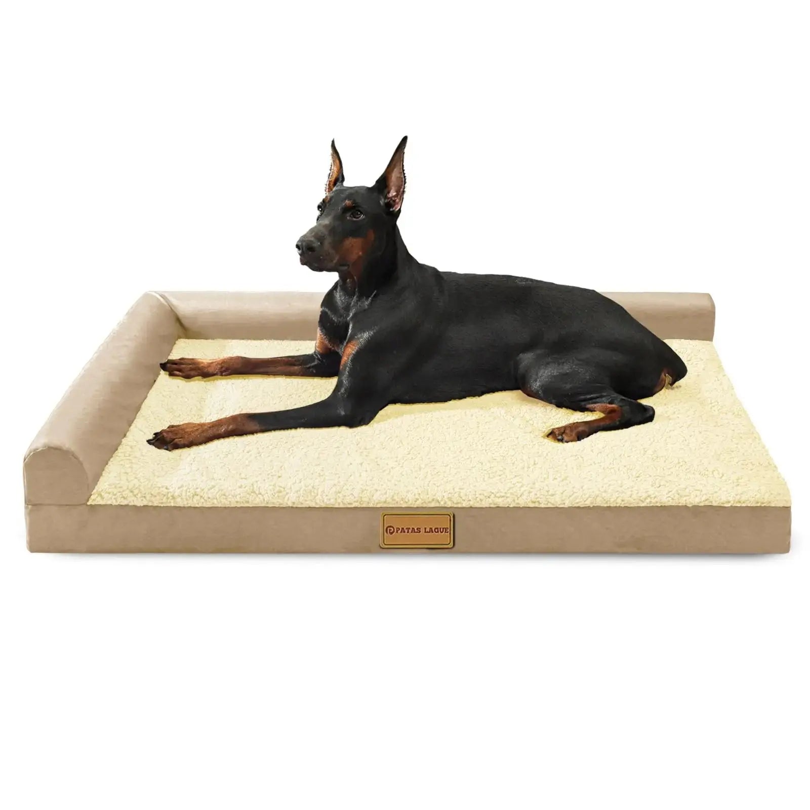 Patas Lague Orthopedic Dog Bed for Small Medium Large Size Dog by Patas Lague