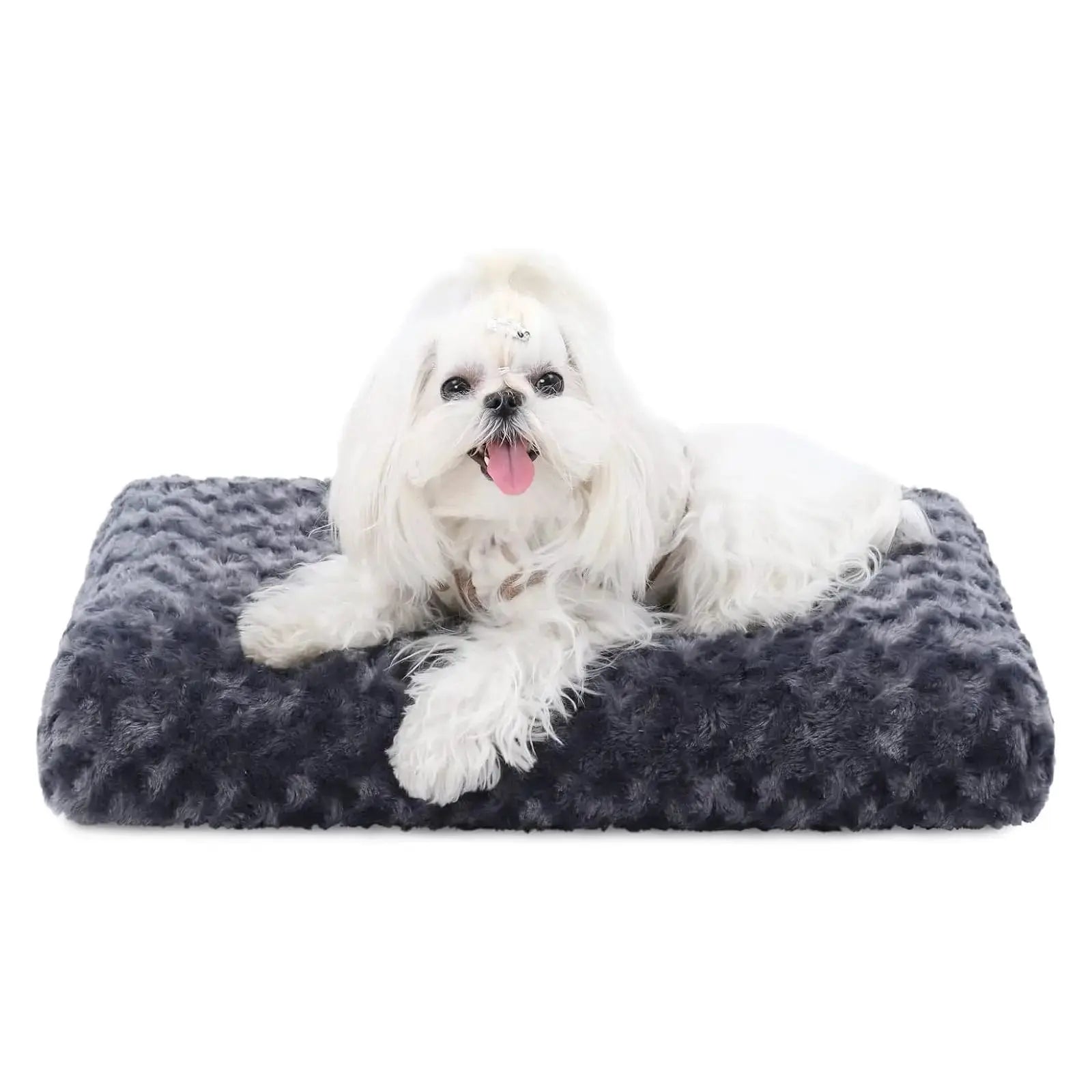 KSIIA Washable Dog Bed Dog Crate Bed Deluxe Plush Pet Mat by KSIIA