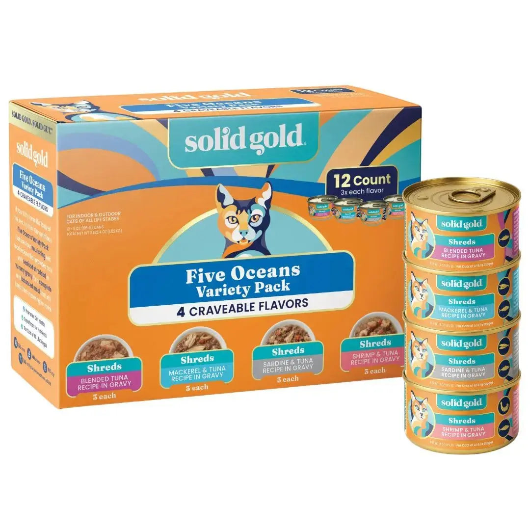 Solid Gold Wet Cat Food for Gut Health and Sensitive Stomach