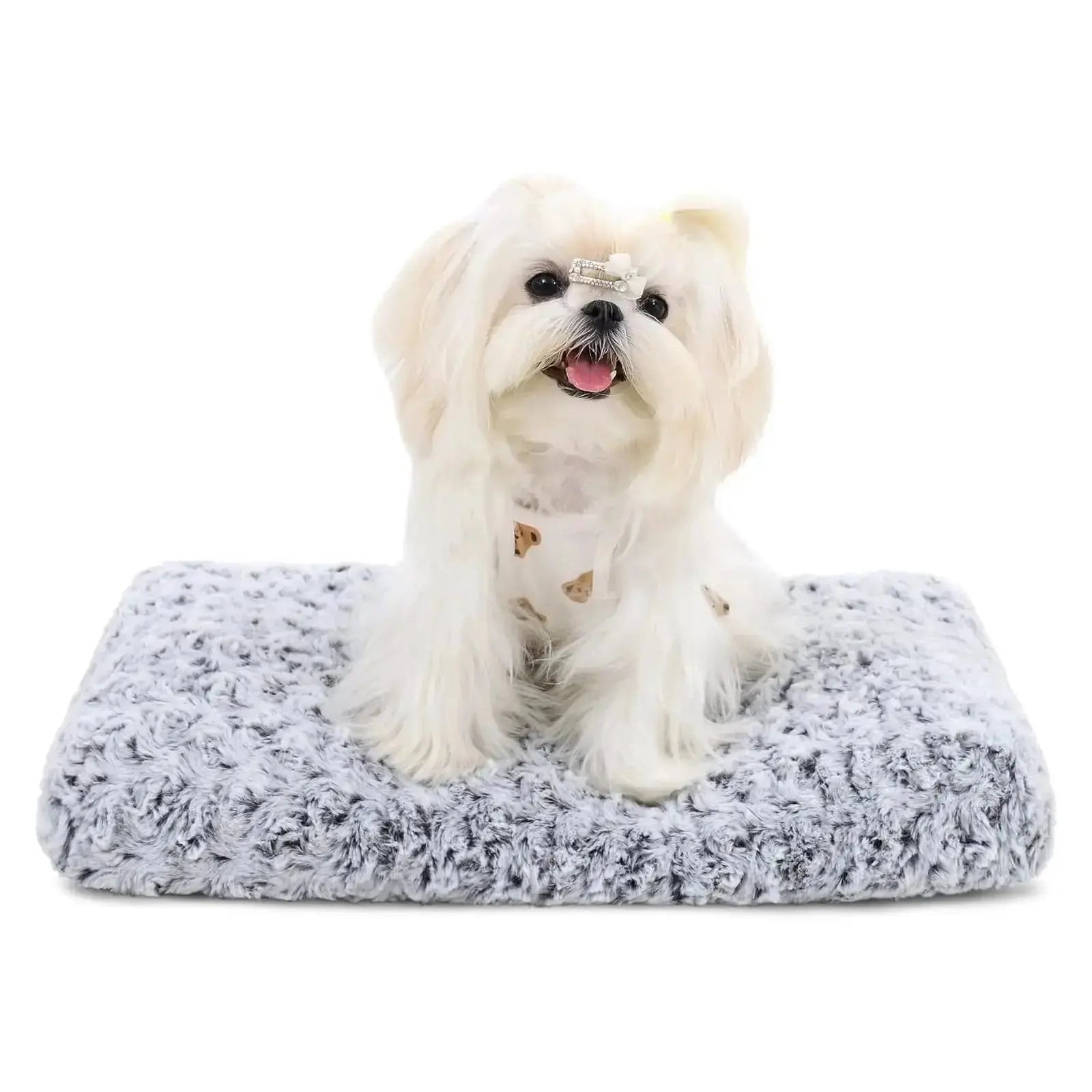 KSIIA Washable Dog Bed Dog Crate Bed Deluxe Plush Pet Mat by KSIIA