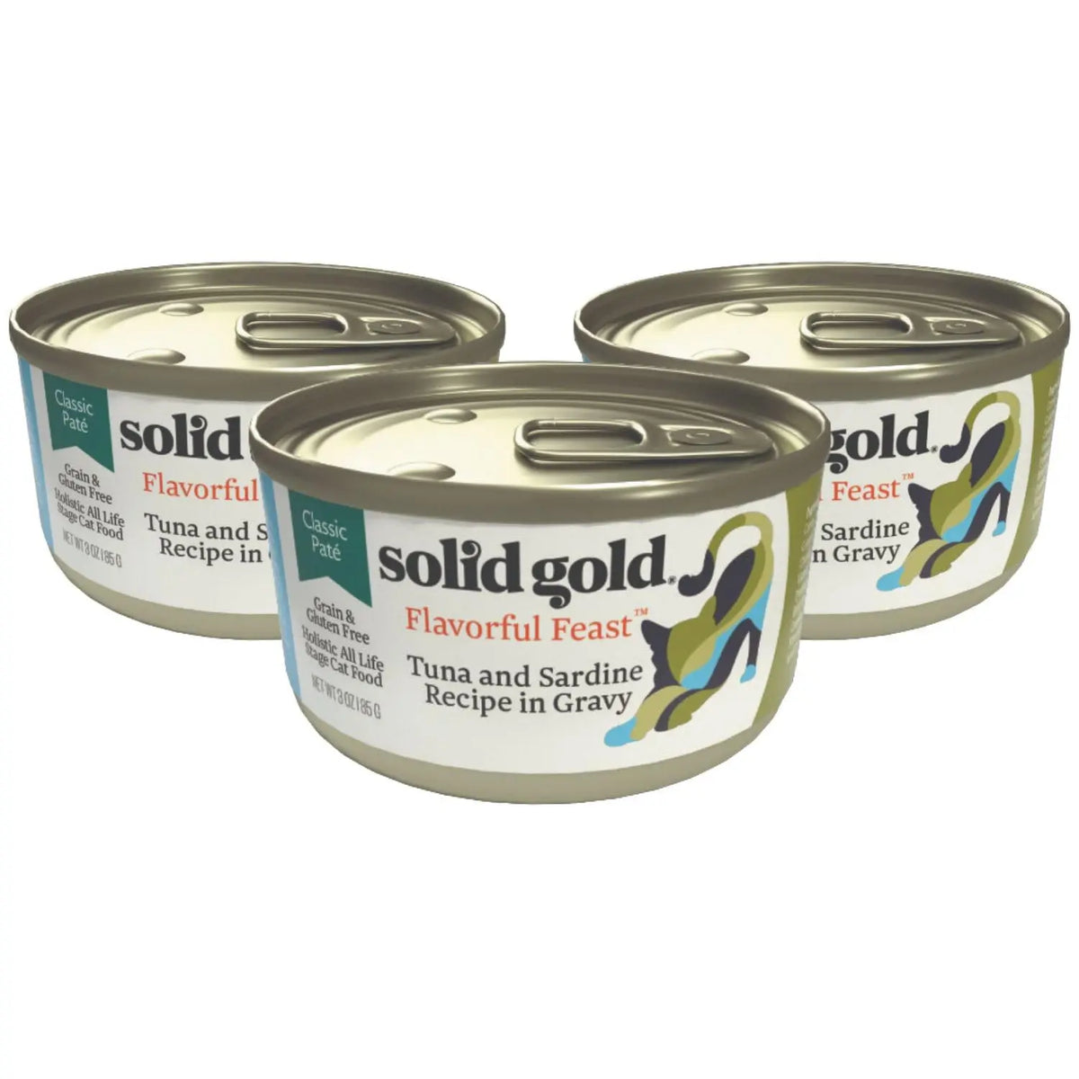 Solid Gold Wet Cat Food for Gut Health and Sensitive Stomach