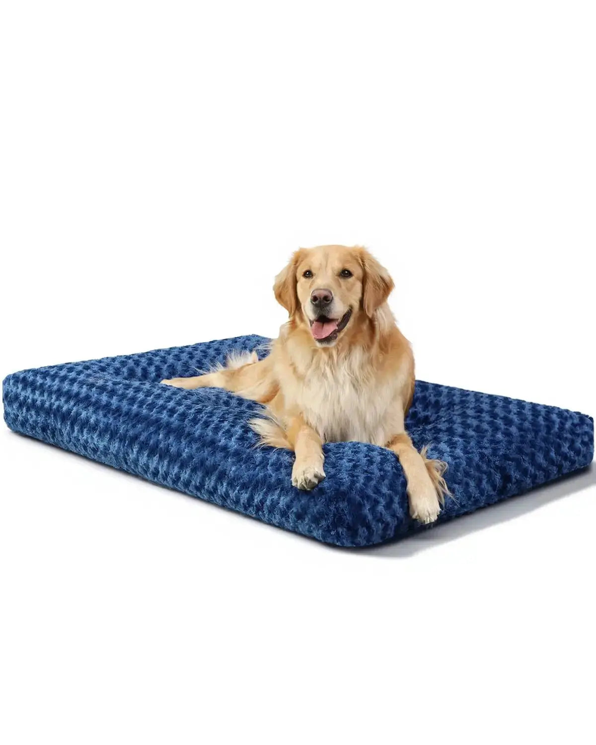 KSIIA Washable Dog Bed Dog Crate Bed Deluxe Plush Pet Mat by KSIIA