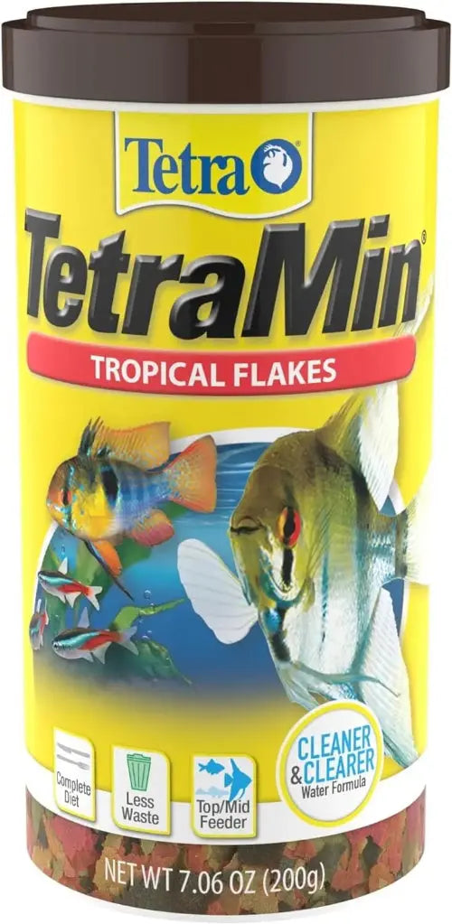TetraMin Nutritionally Balanced Tropical Flake Food for Tropical Fish by Tetra