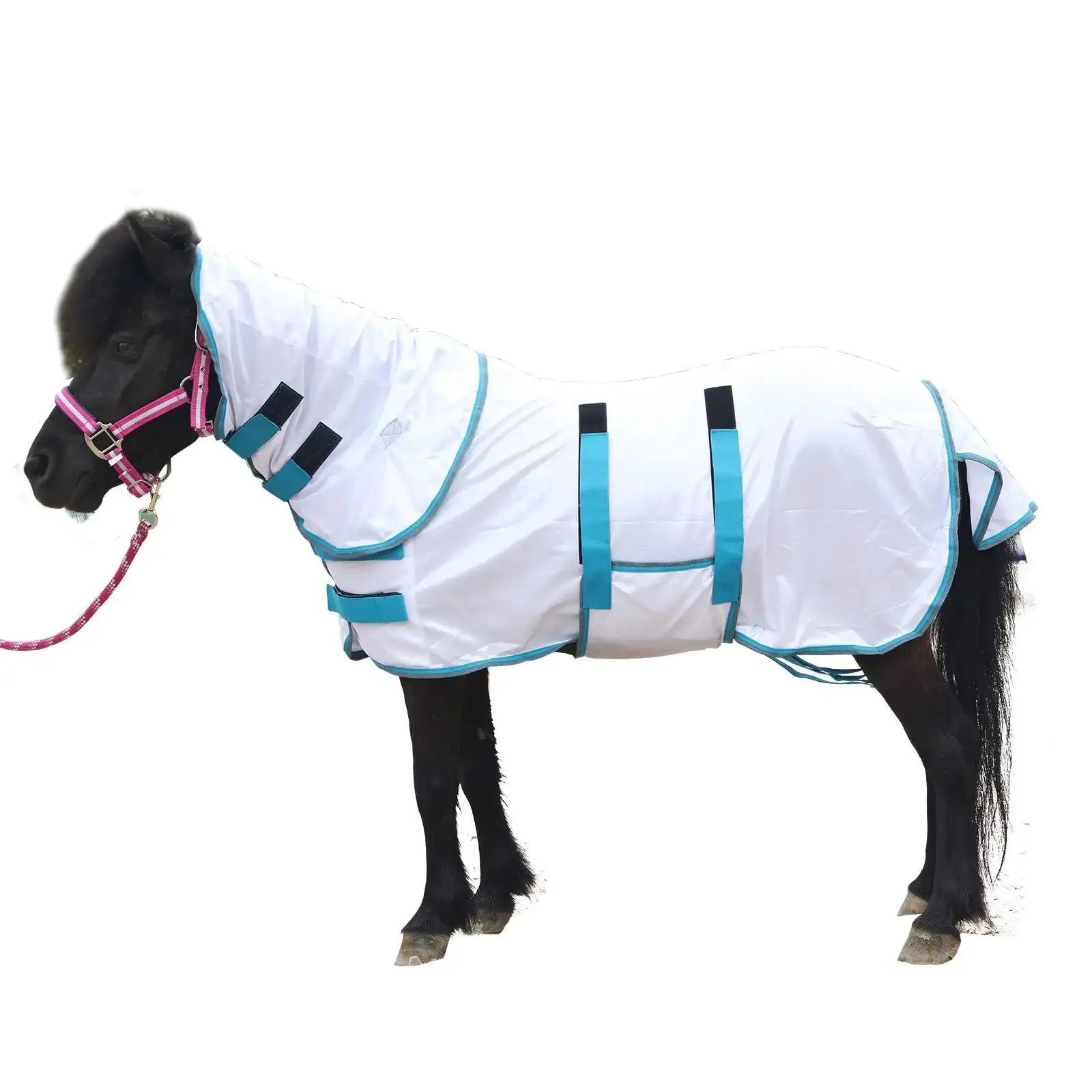 Gallopoff Mini Horse & Pony Mesh Fly Sheet with Neck & Belly Wrap by Gallopoff