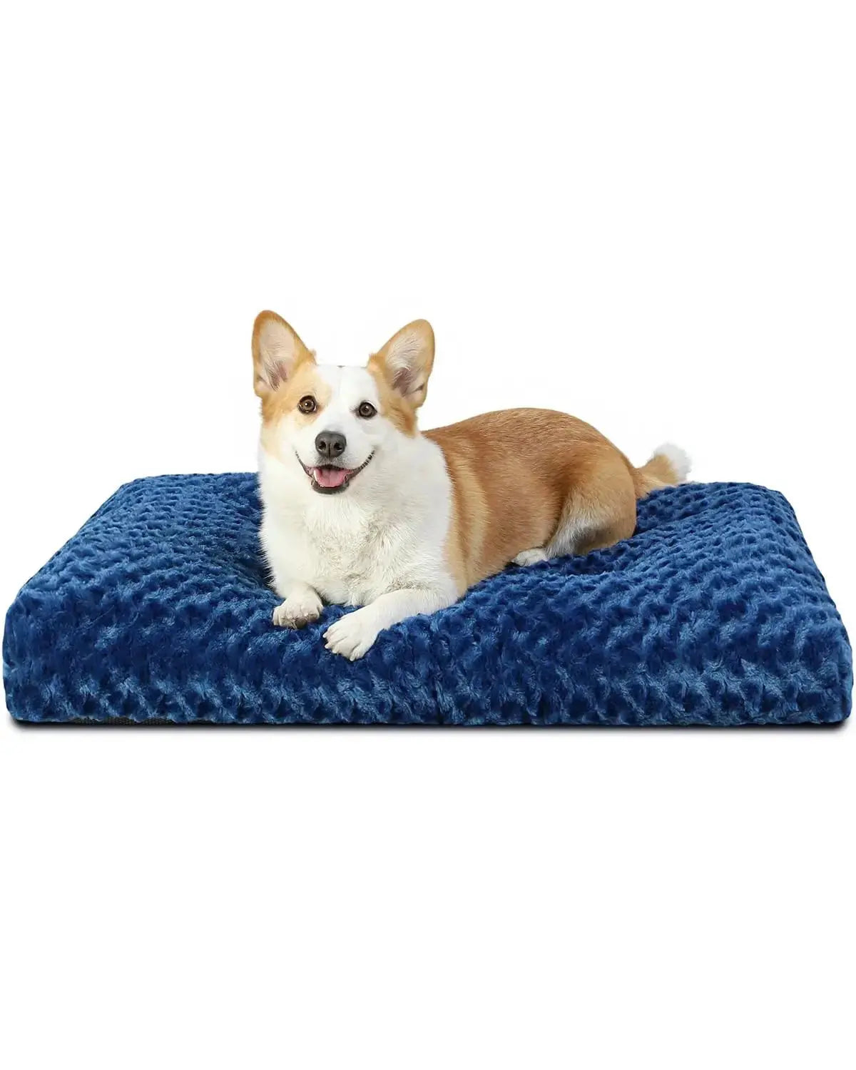 KSIIA Washable Dog Bed Dog Crate Bed Deluxe Plush Pet Mat by KSIIA