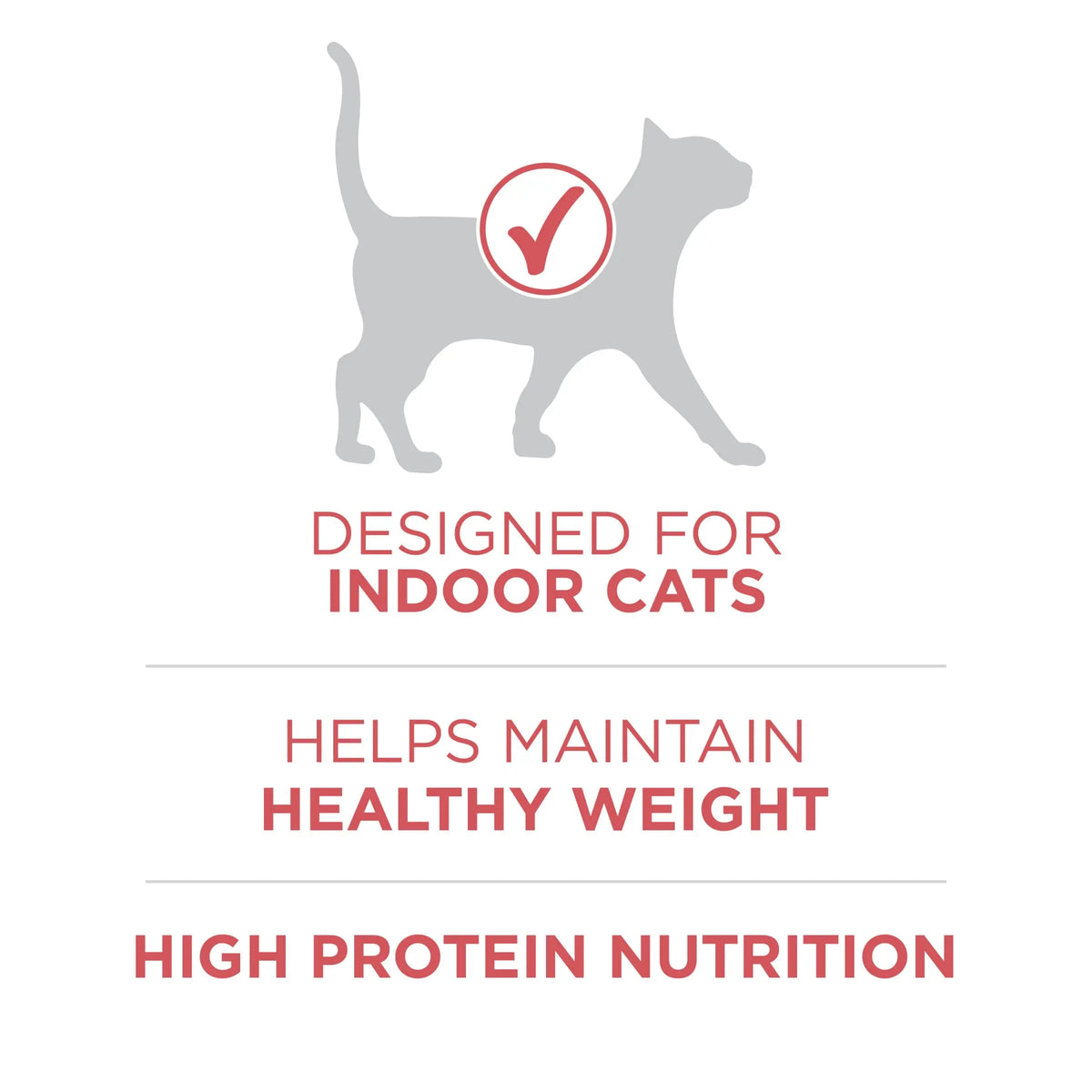 Purina ONE Natural Low Fat, Indoor Dry Weight Control High Protein Cat Food Plus Indoor Advantage with Real Salmon - 16 lb. Bag - FurrBaby Necessities