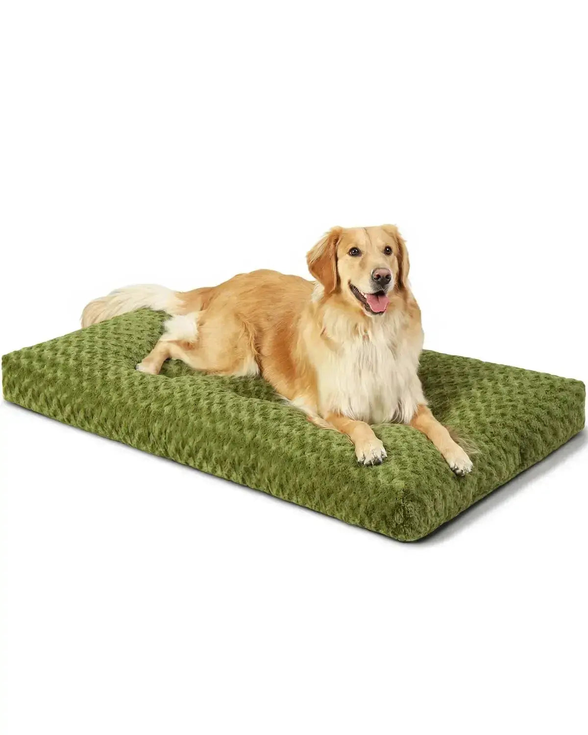 KSIIA Washable Dog Bed Dog Crate Bed Deluxe Plush Pet Mat by KSIIA